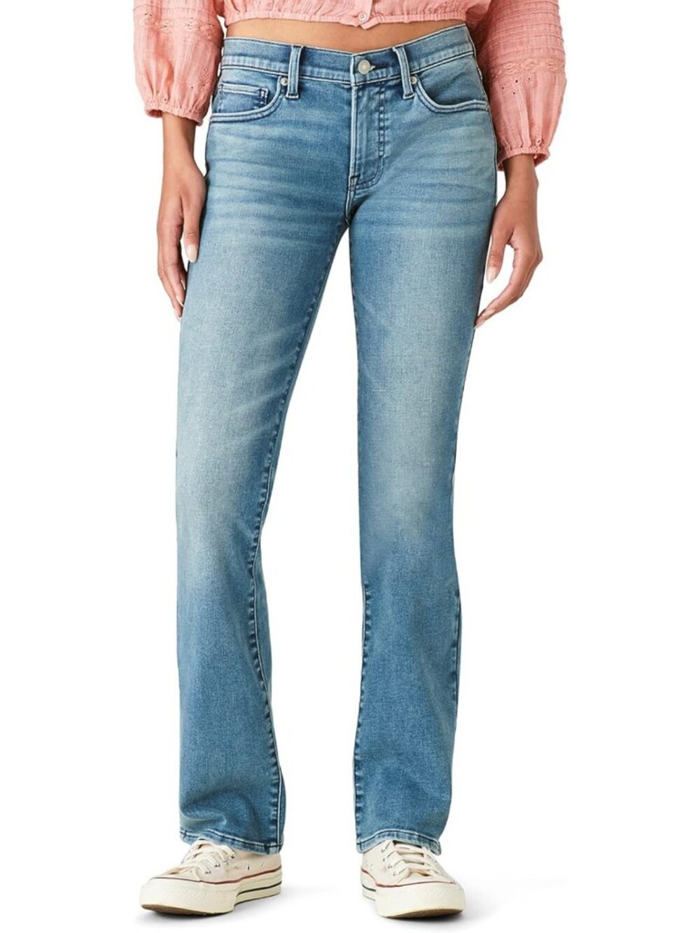 Mid Rise Bootcut Jeans for Women | Easy Rider Style, Comfortable Fit, Versatile
